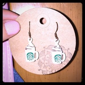 Starbucks earings